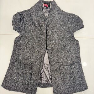 Forever 21 poly/wool blend vest. Gray, size Medium